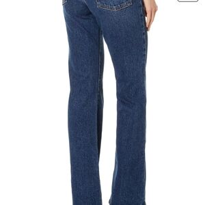 Levi's Dark Blue Straight Leg Women's Jeans